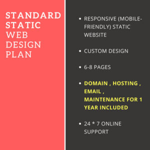 Standard Static Web Design