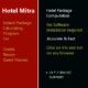 Hotel Mira, Hotel Booking Calculation Package