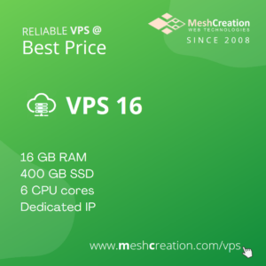 VPS 400 GB SSD