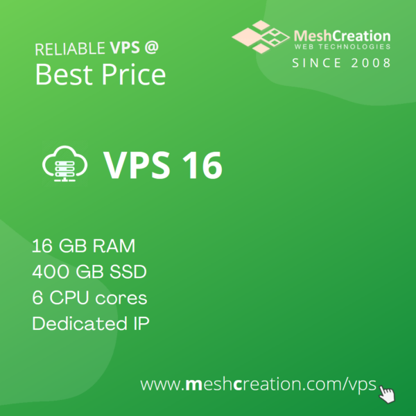 VPS 400 GB SSD